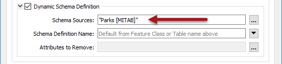 Schema Sources parameter on a writer feature type
