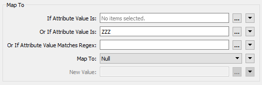 Mapping ZZZ to null