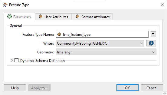 Feature type fanout