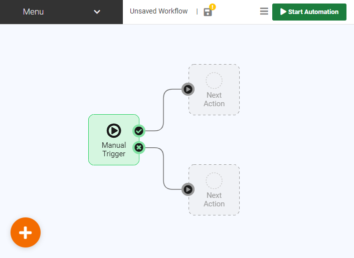 A Manual Trigger has been added