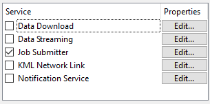 Choosing a service