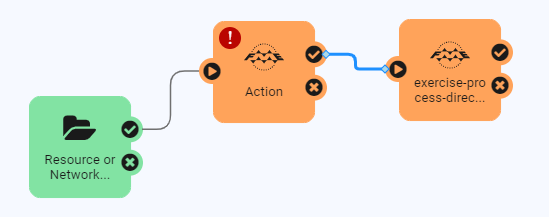 Connecting the new Action