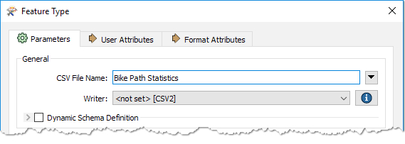 Setting CSV File Name