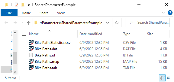 Output files