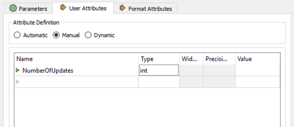Setting User Attributes