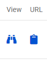View and URL buttons