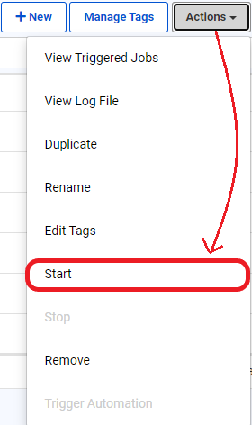 Start Automation