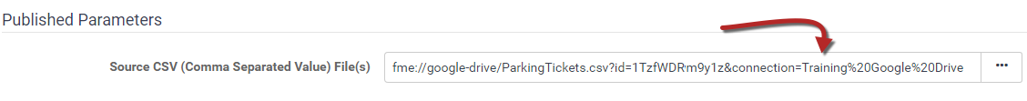 Using a web connection with a URL