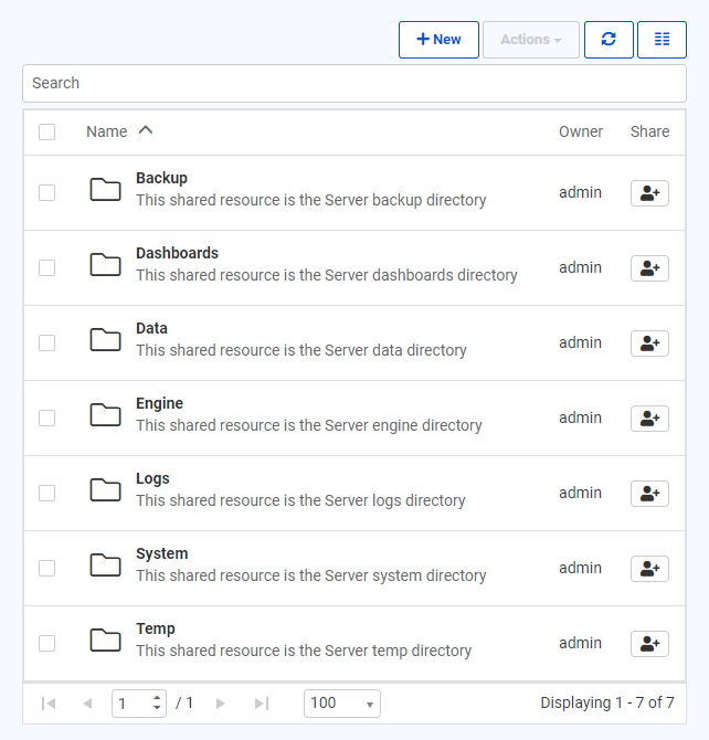 The Resources page