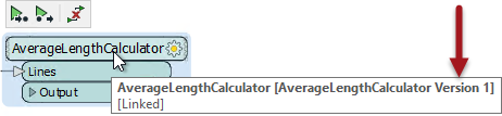 Checking the version of a custom transformer in a tooltip