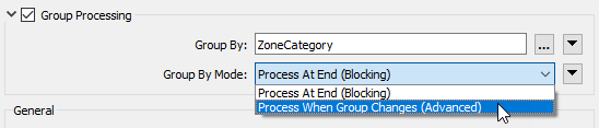 Group By Mode options