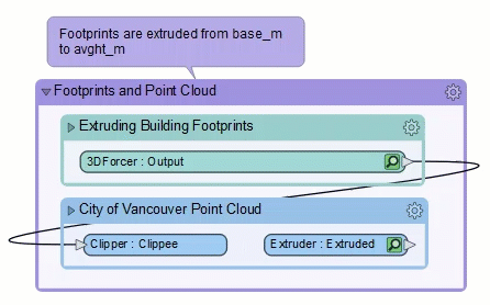 Control clicking feature caches to inspect multiple