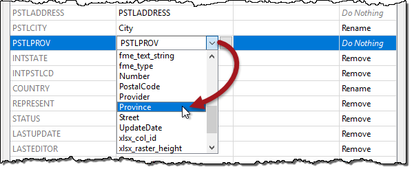 Choosing an OutputAttribute