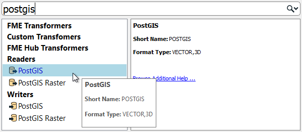 Adding a reader using the Quick Add menu