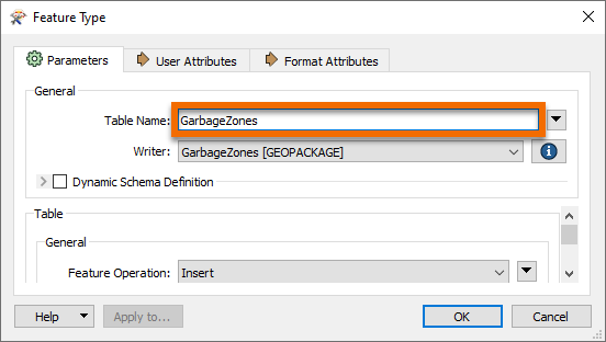 Rename feature type
