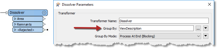 Setting a Group By parameter