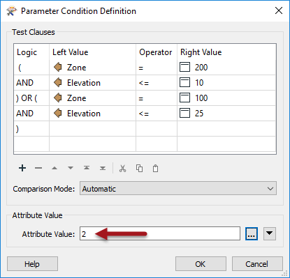 Setting the attribute value for the second test