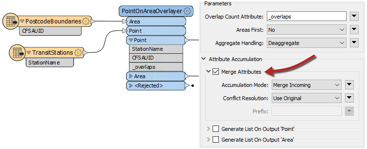Merge Attributes parameter location in Overlayer transformers