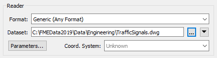 Add Reader dialog showing Generic as selected