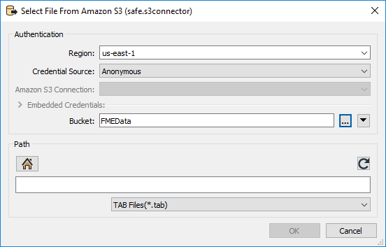 Selecting data from S3
