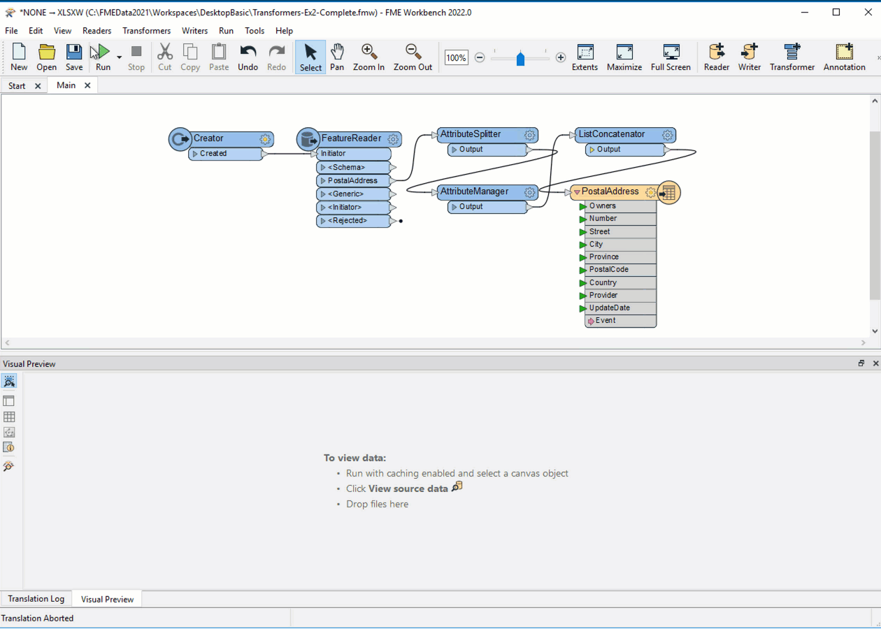 log file