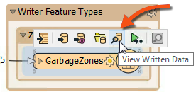 View Written Data button