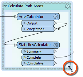Expanding a bookmark