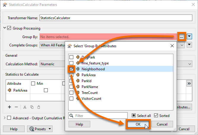 Group By Neighborhood