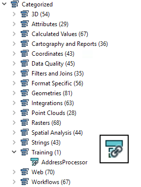 Linked transformer in the Transformer Gallery