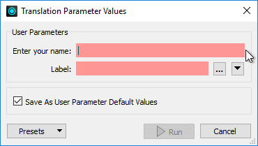 Cannot choose an attribute