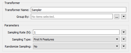 Sampler FME parameters