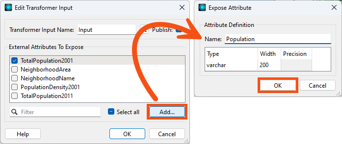 Adding a Population attribute