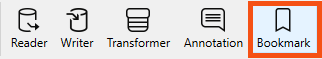 Adding a Bookmark