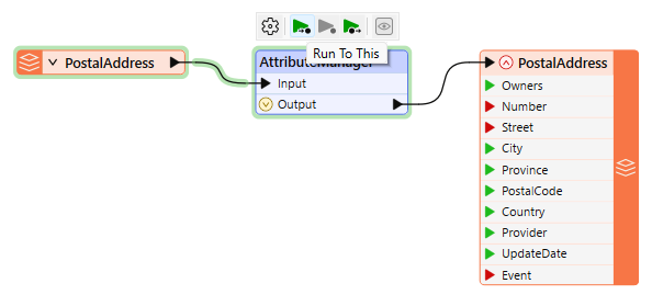 Run To This on the AttributeManager