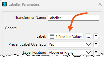 Using conditional values for an FME parameter