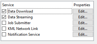 Select Data Streaming service