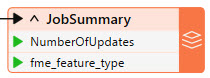 Connecting Aggregator to new JobSummary writer feature type