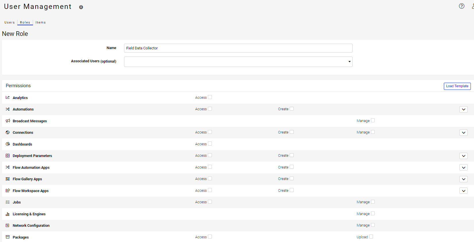 Role Permissions