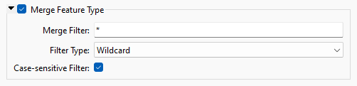 Wildcard Merge Filter