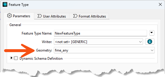 Using fme_any for Geometry