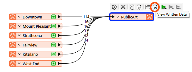 View Written Data