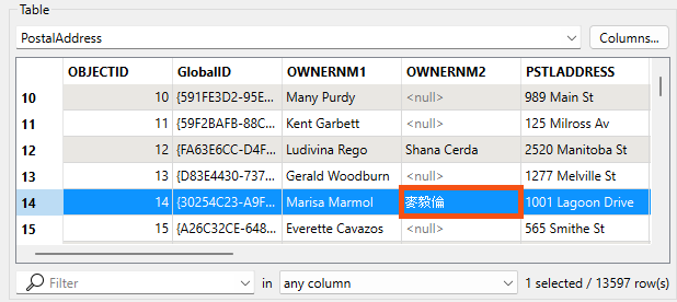 Viewing encoding in Visual Preview