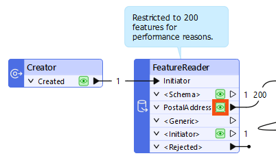 Inspecting source data in FME
