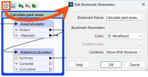 Changing bookmark color