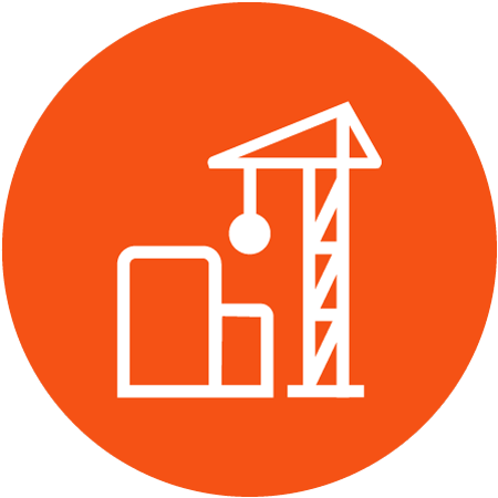 Architecture, engineering, and construction icon