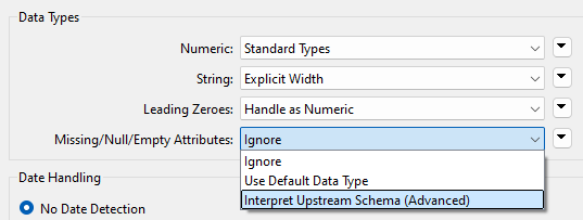 Other options for Missing/Null/Empty Attributes