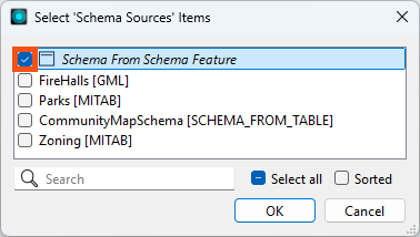 Changing Schema Source