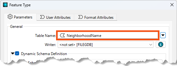 Defining a custom fanout