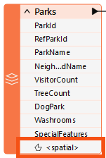 Viewing geometry on the canvas