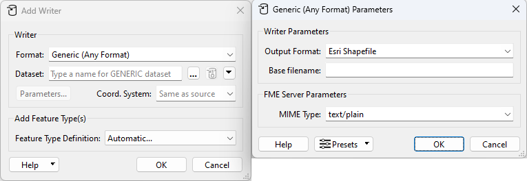 Adding a Generic writer